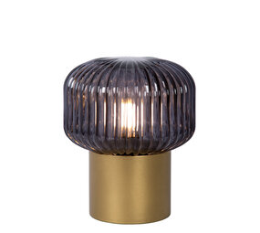 Lucide JANY - Tafellamp - Ø 16 cm - 1xE14 - Mat Goud / Messing Lucide JANY - Tafellamp - Ø 16 cm - 1xE14 - Mat Goud / Messing