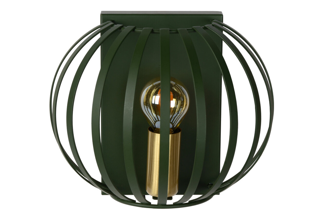 Lucide MANUELA - Wandlamp - 1xE14 - Groen Lucide MANUELA - Wandlamp - 1xE14 - Groen