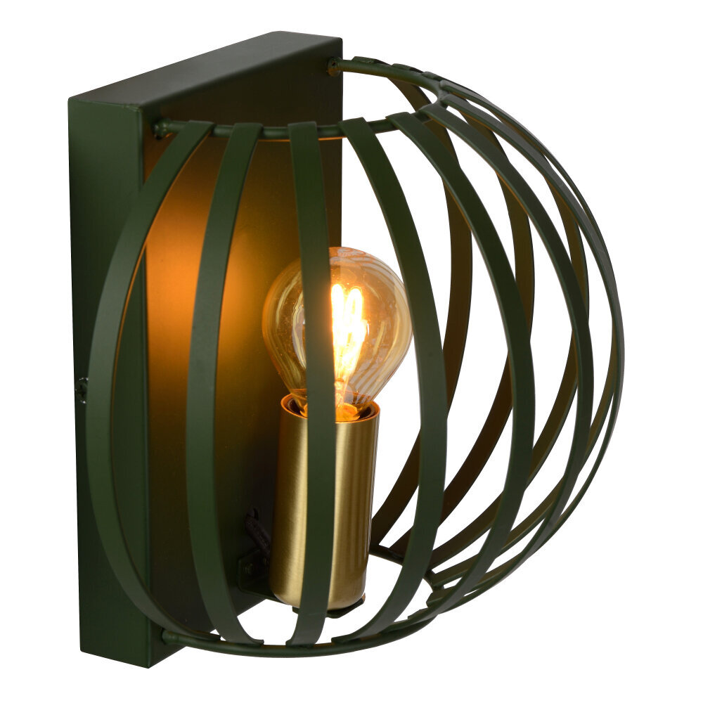 Lucide MANUELA - Wandlamp - 1xE14 - Groen Lucide MANUELA - Wandlamp - 1xE14 - Groen