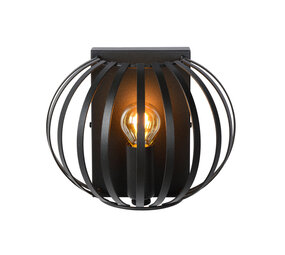 Lucide MANUELA - Wandlamp - 1xE14 - Zwart Lucide MANUELA - Wandlamp - 1xE14 - Zwart