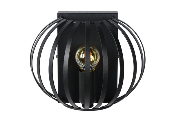Lucide MANUELA - Wandlamp - 1xE14 - Zwart Lucide MANUELA - Wandlamp - 1xE14 - Zwart