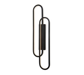 Lucide THELMA - Wandlamp - LED Dimb. - 1x35W 2700K - Zwart