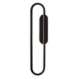 Lucide THELMA - Wandlamp - LED Dimb. - 1x24W 2700K - Zwart Lucide THELMA - Wandlamp - LED Dimb. - 1x24W 2700K - Zwart