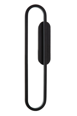 Lucide THELMA - Wandlamp - LED Dimb. - 1x24W 2700K - Zwart Lucide THELMA - Wandlamp - LED Dimb. - 1x24W 2700K - Zwart