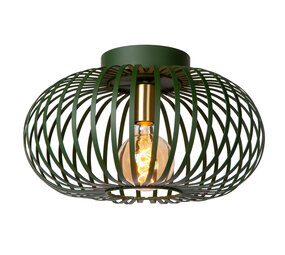 Lucide MANUELA - Plafonnière - Ø 39,5 cm - 1xE27 - Groen