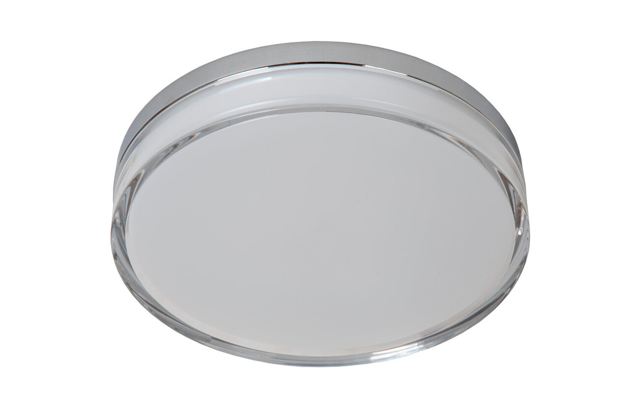 Lucide PLANO - Plafonnière Badkamer - Ø 28 cm - LED Dimb. - CCT - 1x16W 2700K/4000K - IP44 - Opaal Lucide PLANO - Plafonnière Badkamer - Ø 28 cm - LED Dimb. - CCT - 1x16W 2700K/4000K - IP44 - Opaal