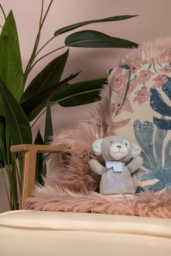 Lucide DOLLY - Tafellamp Kinderkamer - Batterijen - LED - 1x3W 2700K - Met muziekfunctie - Grijs Lucide DOLLY - Tafellamp Kinderkamer - Batterijen - LED - 1x3W 2700K - Met muziekfunctie - Grijs