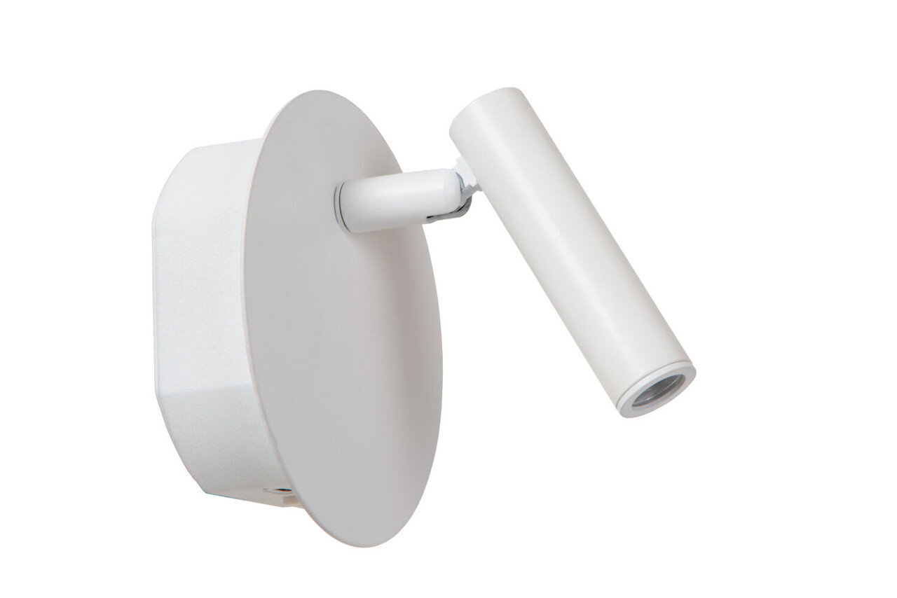 Lucide JOLIJN - Oplaadbare Bedlamp / Wandlamp - Accu/Batterij - Ø 10,2 cm - LED - 1x2W 3000K - Magnetisch - Wit Lucide JOLIJN - Oplaadbare Bedlamp / Wandlamp - Accu/Batterij - Ø 10,2 cm - LED - 1x2W 3000K - Magnetisch - Wit