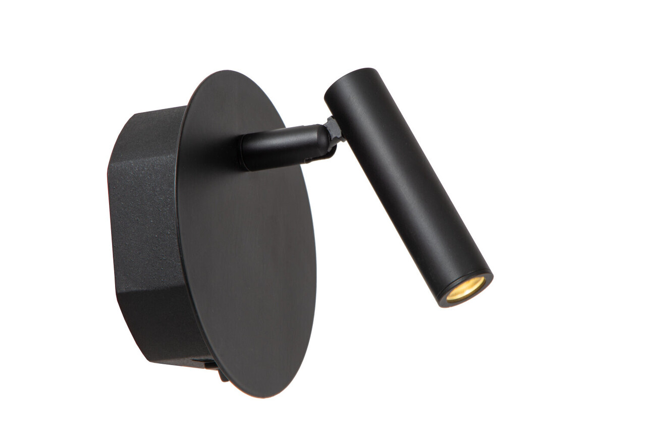 Lucide JOLIJN - Oplaadbare Bedlamp / Wandlamp - Accu/Batterij - Ø 10,2 cm - LED - 1x2W 3000K - Magnetisch - Zwart Lucide JOLIJN - Oplaadbare Bedlamp / Wandlamp - Accu/Batterij - Ø 10,2 cm - LED - 1x2W 3000K - Magnetisch - Zwart