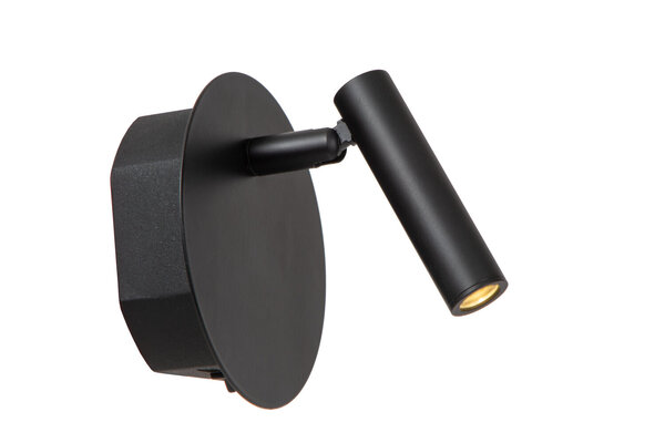 Lucide JOLIJN - Oplaadbare Bedlamp / Wandlamp - Accu/Batterij - Ø 10,2 cm - LED - 1x2W 3000K - Magnetisch - Zwart Lucide JOLIJN - Oplaadbare Bedlamp / Wandlamp - Accu/Batterij - Ø 10,2 cm - LED - 1x2W 3000K - Magnetisch - Zwart