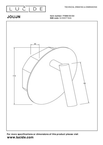 Lucide JOLIJN - Oplaadbare Bedlamp / Wandlamp - Accu/Batterij - Ø 10,2 cm - LED - 1x2W 3000K - Magnetisch - Mat Goud / Messing Lucide JOLIJN - Oplaadbare Bedlamp / Wandlamp - Accu/Batterij - Ø 10,2 cm - LED - 1x2W 3000K - Magnetisch - Mat Goud / Messing