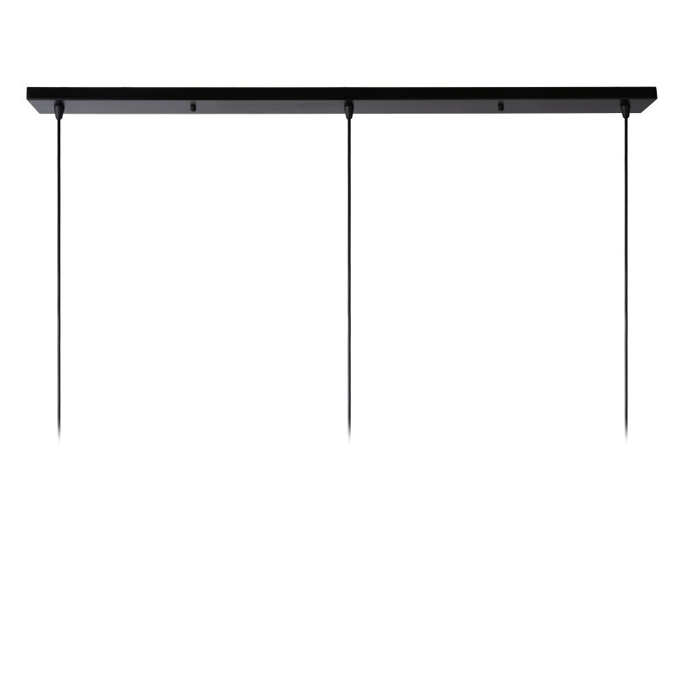 Lucide DIKRA - Hanglamp - Ø 40 cm - 3xE27 - Zwart Lucide DIKRA - Hanglamp - Ø 40 cm - 3xE27 - Zwart