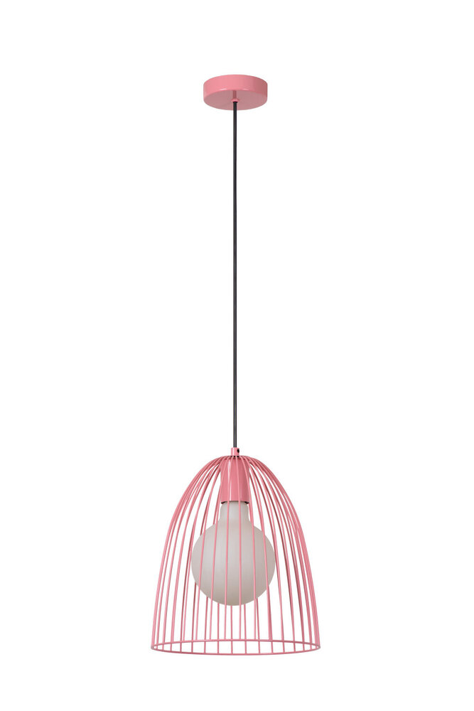 Lucide MACARONS - Hanglamp - Ø 24,5 cm - 1xE27 - Roze Lucide MACARONS - Hanglamp - Ø 24,5 cm - 1xE27 - Roze