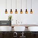 Lucide TOLEDO - Hanglamp - Ø 20 cm - 3xE27 - Amber Lucide TOLEDO - Hanglamp - Ø 20 cm - 3xE27 - Amber