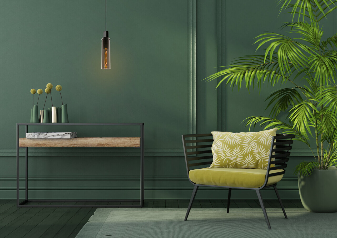 Lucide ORLANDO - Hanglamp - Ø 10 cm - 1xE27 - Fumé