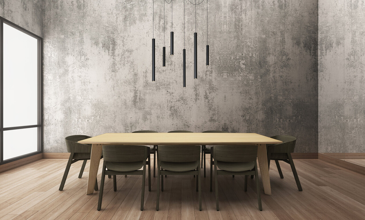 Lucide LORENZ - Hanglamp - Ø 120 cm - LED Dimb. - 6x4W 3000K - Zwart Lucide LORENZ - Hanglamp - Ø 120 cm - LED Dimb. - 6x4W 3000K - Zwart