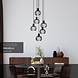 Lucide MIKAELA - Hanglamp - Ø 35 cm - 6xE14 - Zwart Lucide MIKAELA - Hanglamp - Ø 35 cm - 6xE14 - Zwart