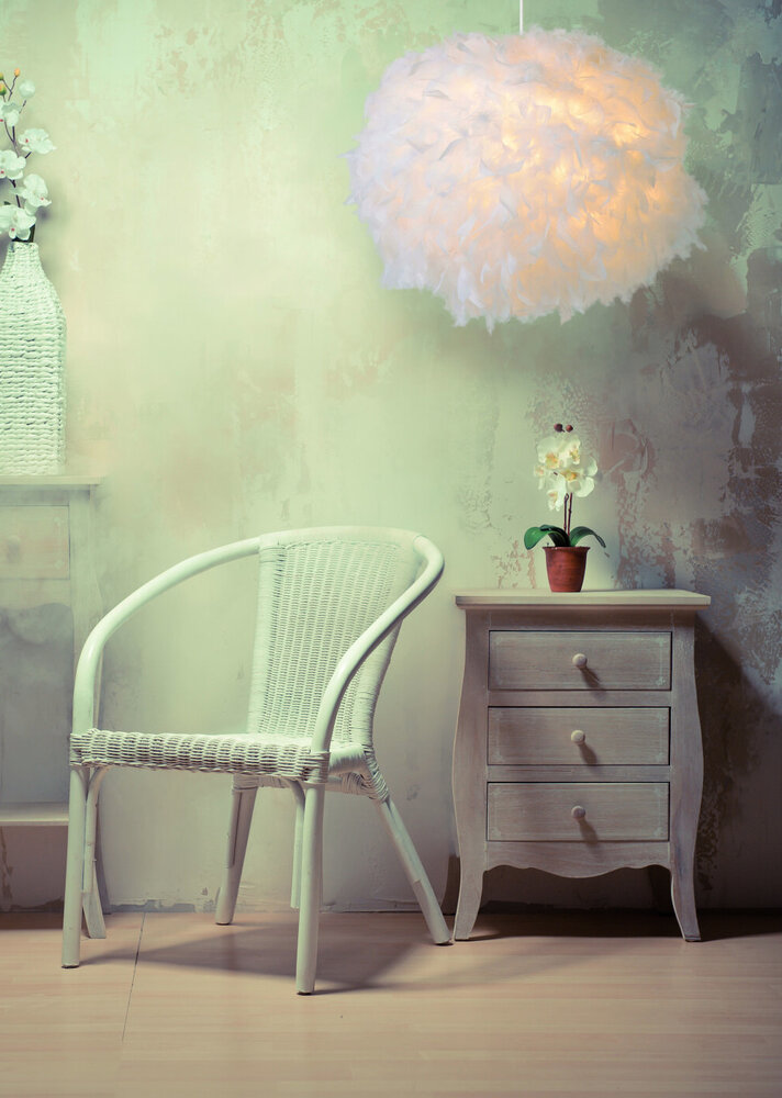 Lucide GOOSY SOFT - Hanglamp - Ø 50 cm - 1xE27 - Wit Lucide GOOSY SOFT - Hanglamp - Ø 50 cm - 1xE27 - Wit