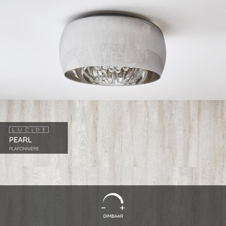 Lucide PEARL - Plafonnière - Ø 50 cm - 6xG9 - Chroom Lucide PEARL - Plafonnière - Ø 50 cm - 6xG9 - Chroom