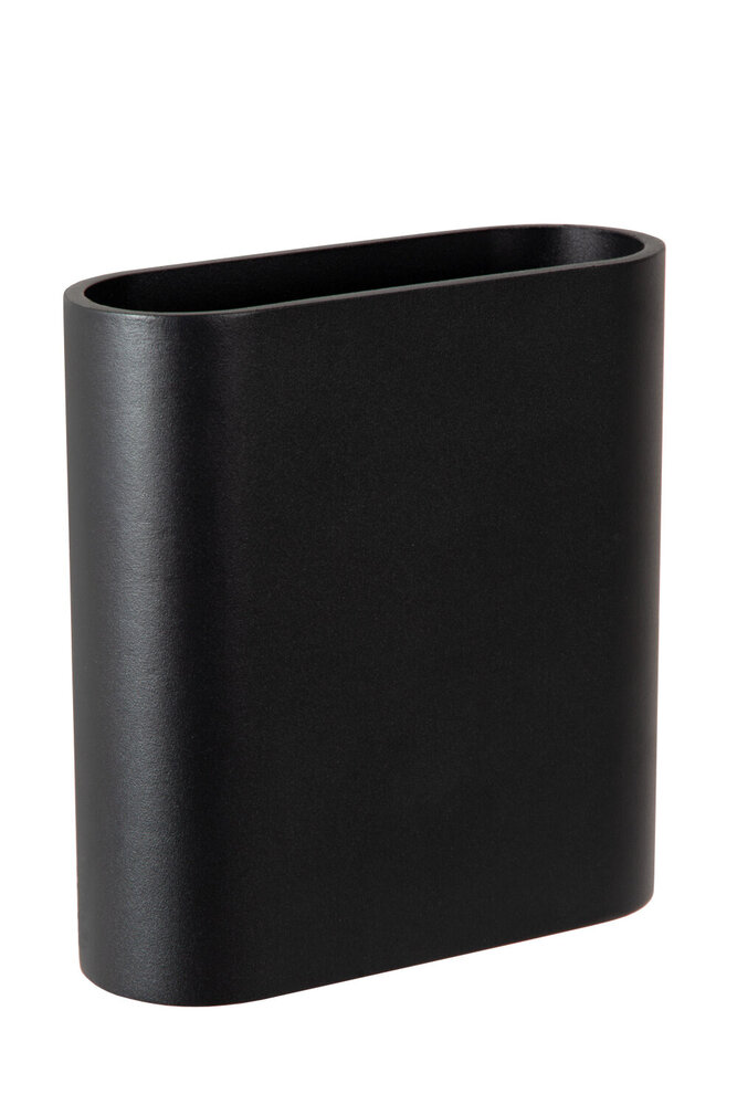 Lucide ATILA - Wandlamp Binnen/Buiten - LED Dimb. - 2x5W 2700K - IP54 - Zwart