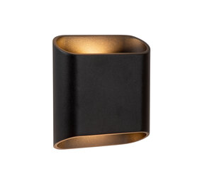 Lucide ATILA - Wandlamp Binnen/Buiten - LED Dimb. - 2x5W 2700K - IP65 - Zwart Lucide ATILA - Wandlamp Binnen/Buiten - LED Dimb. - 2x5W 2700K - IP65 - Zwart