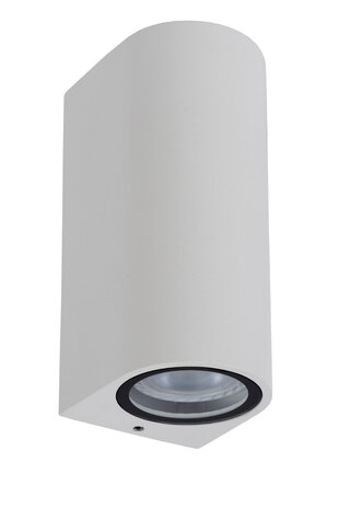Lucide ZARO - Wandspot / Wandlamp Binnen/Buiten - 2xGU10 - IP65 - Wit Lucide ZARO - Wandspot / Wandlamp Binnen/Buiten - 2xGU10 - IP65 - Wit