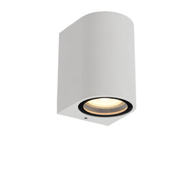 Lucide ZARO - Wandspot / Wandlamp Binnen/Buiten - 1xGU10 - IP44 - Wit Lucide ZARO - Wandspot / Wandlamp Binnen/Buiten - 1xGU10 - IP44 - Wit