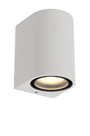 Lucide ZARO - Wandspot / Wandlamp Binnen/Buiten - 1xGU10 - IP44 - Wit Lucide ZARO - Wandspot / Wandlamp Binnen/Buiten - 1xGU10 - IP44 - Wit