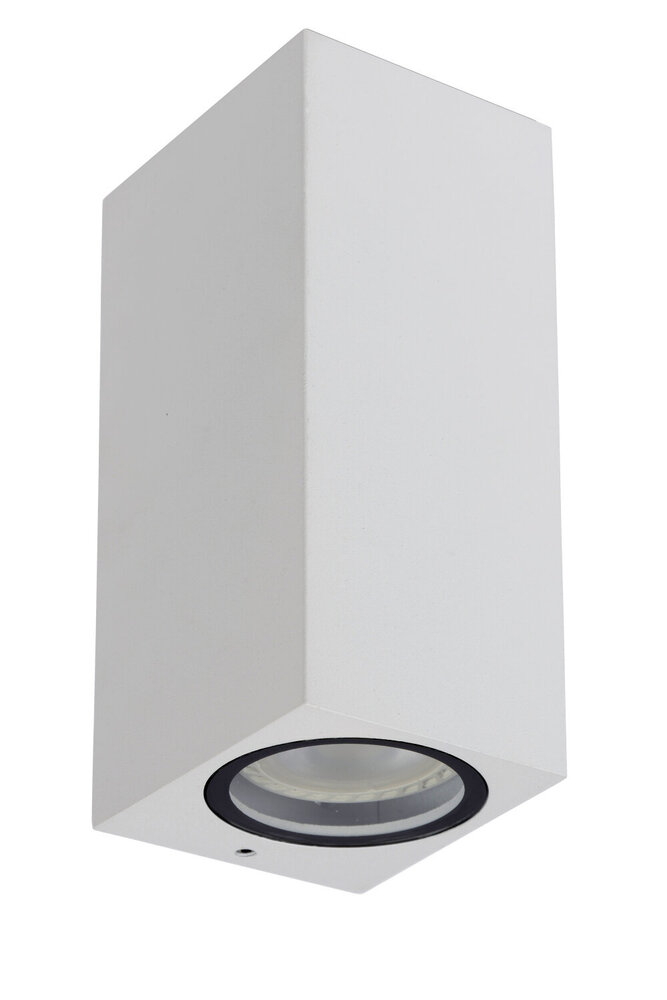 Lucide ZARO - Wandspot / Wandlamp Binnen/Buiten - 2xGU10 - IP65 - Wit Lucide ZARO - Wandspot / Wandlamp Binnen/Buiten - 2xGU10 - IP65 - Wit