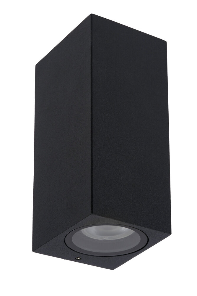 Lucide ZARO - Wandspot / Wandlamp Binnen/Buiten - 2xGU10 - IP65 - Zwart