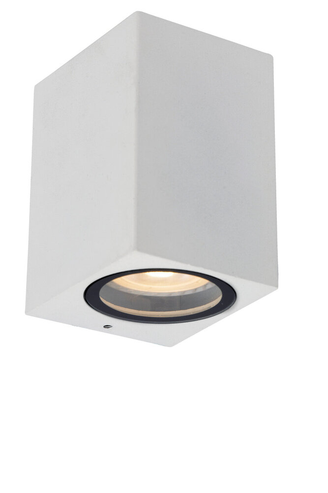 Lucide ZARO - Wandspot / Wandlamp Binnen/Buiten - 1xGU10 - IP44 - Wit Lucide ZARO - Wandspot / Wandlamp Binnen/Buiten - 1xGU10 - IP44 - Wit