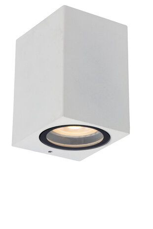 Lucide ZARO - Wandspot / Wandlamp Binnen/Buiten - 1xGU10 - IP44 - Wit Lucide ZARO - Wandspot / Wandlamp Binnen/Buiten - 1xGU10 - IP44 - Wit