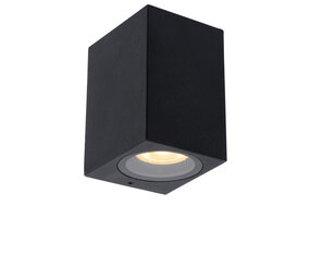 Lucide ZARO - Wandspot / Wandlamp Binnen/Buiten - 1xGU10 - IP44 - Zwart Lucide ZARO - Wandspot / Wandlamp Binnen/Buiten - 1xGU10 - IP44 - Zwart