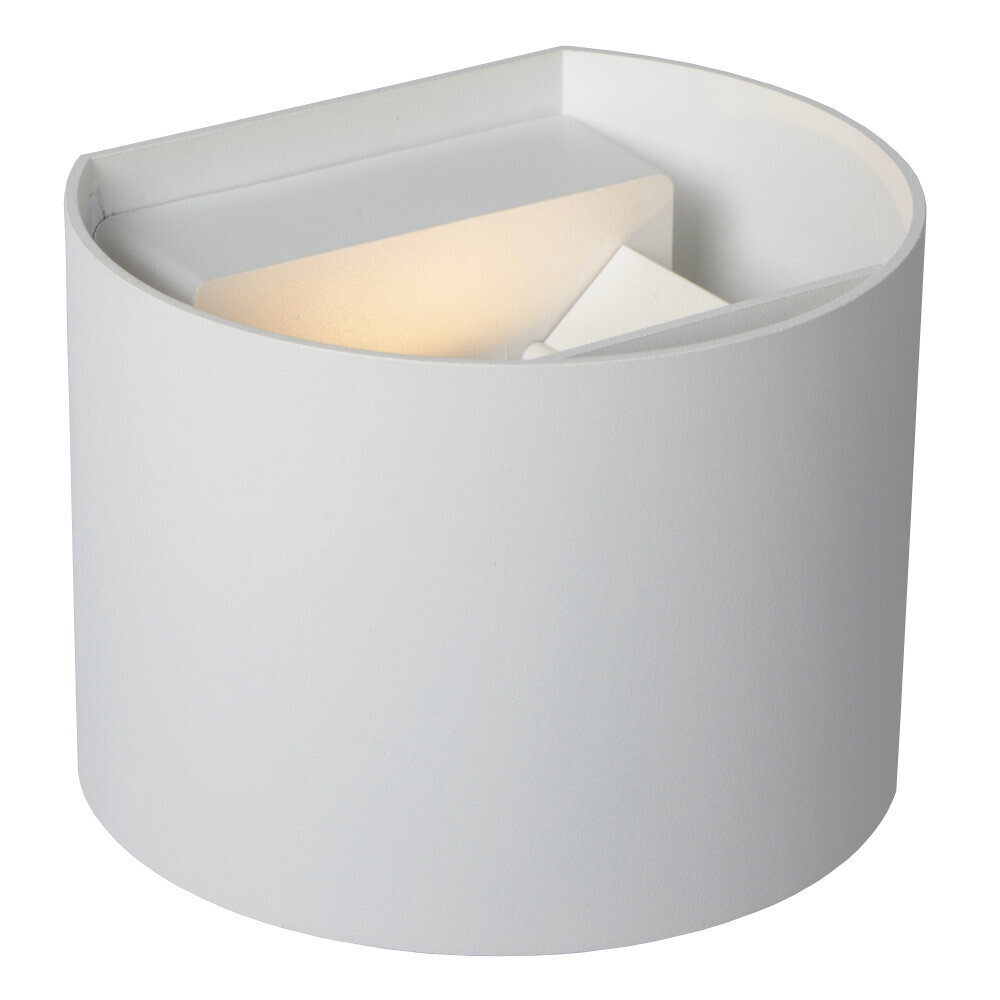 Lucide AXI - Wandspot / Wandlamp Badkamer - LED - 2x3,5W 2700K - IP54 - Verstelbare stralingshoek - Wit