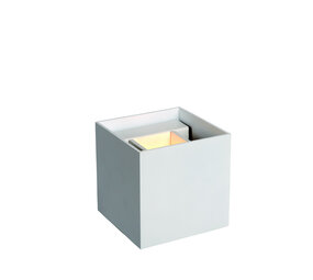 Lucide AXI - Wandspot / Wandlamp Badkamer - LED - 2x7W 2700K - IP54 - Verstelbare stralingshoek - Wit Lucide AXI - Wandspot / Wandlamp Badkamer - LED - 2x7W 2700K - IP54 - Verstelbare stralingshoek - Wit