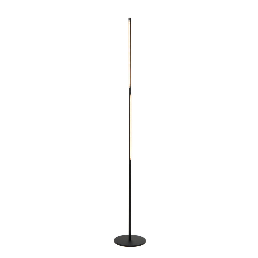 Lucide FINAN - Vloerlamp - LED Dimb. - 1x32W 2700K - Zwart