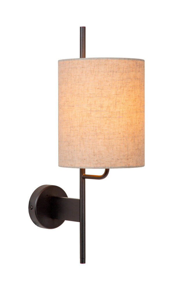 Lucide MAGIC - Wandlamp - 1xE27 - Met USB oplaadpunt - Zwart Lucide MAGIC - Wandlamp - 1xE27 - Met USB oplaadpunt - Zwart