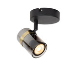 Lucide UPTON - Plafondspot - 1xGU10 - Fumé Lucide UPTON - Plafondspot - 1xGU10 - Fumé