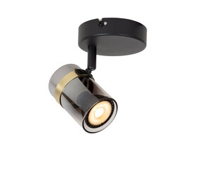 Lucide UPTON - Plafondspot - 1xGU10 - Fumé