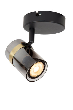 Lucide UPTON - Plafondspot - 1xGU10 (MR16) - Fumé Lucide UPTON - Plafondspot - 1xGU10 (MR16) - Fumé