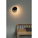 Lucide UFOR - Wandlamp - Ø 12 cm - LED Dim to warm - 1800K/3000K - Zwart | Premium Lucide UFOR - Wandlamp - Ø 12 cm - LED Dim to warm - 1800K/3000K - Zwart | Premium
