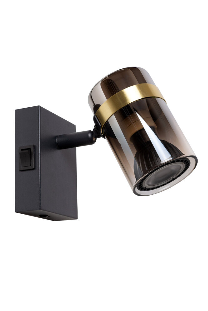 Lucide UPTON - Wandlamp - 1xGU10 - Fumé Lucide UPTON - Wandlamp - 1xGU10 - Fumé