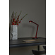 Lucide OGDEN - Bureaulamp - LED 3 StepDim - 1x7W 3000K - Rood | Premium Lucide OGDEN - Bureaulamp - LED 3 StepDim - 1x7W 3000K - Rood | Premium