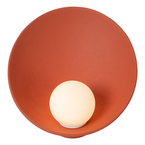 Lucide RAYNELL - Wandlamp - LED Dimb. - 1x6W 3000K - Terracotta Lucide RAYNELL - Wandlamp - LED Dimb. - 1x6W 3000K - Terracotta