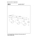 Lucide AMIGO - Plafondspot - 3xGU10 (MR16) - Zwart Lucide AMIGO - Plafondspot - 3xGU10 (MR16) - Zwart