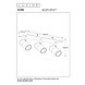Lucide GORIK - Plafondspot - 3xGU10 (MR16) - Zwart Lucide GORIK - Plafondspot - 3xGU10 (MR16) - Zwart