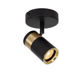 Lucide GORIK - Plafondspot - 1xGU10 - Zwart Lucide GORIK - Plafondspot - 1xGU10 - Zwart