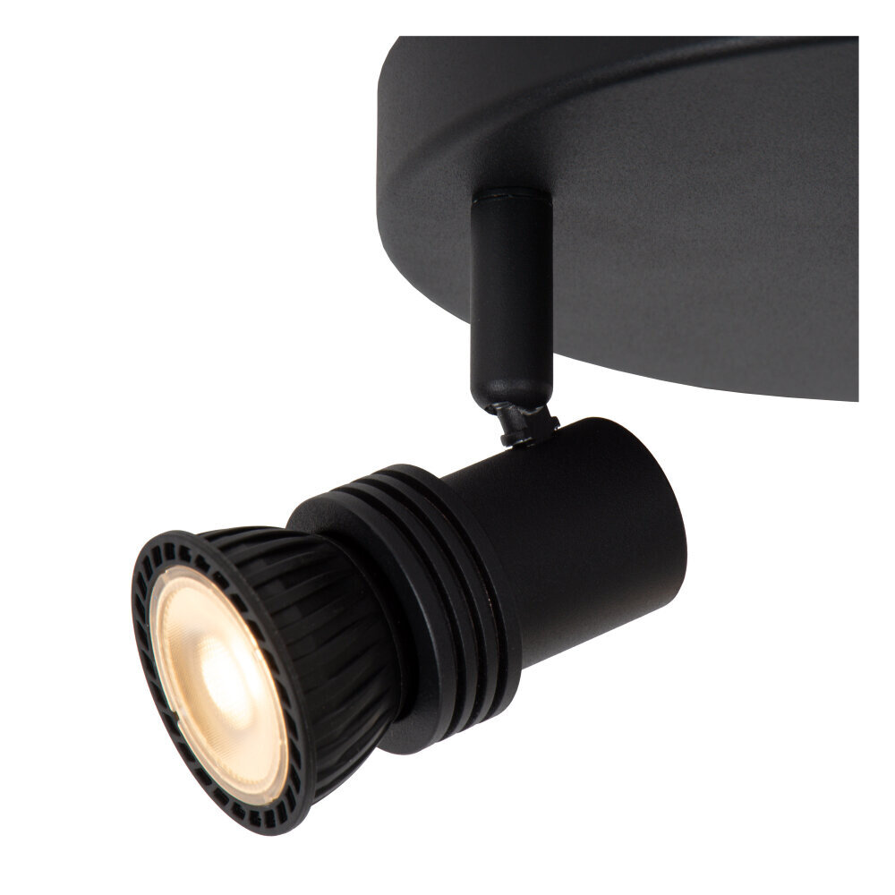 Lucide KIANTI - Plafondspot - Ø 21 cm - 3xGU10 (MR16) - Zwart