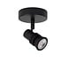 Lucide KIANTI - Plafondspot - Ø 10 cm - 1xGU10 (MR16) - Zwart