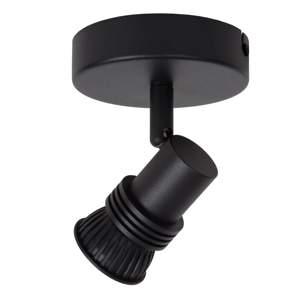 Lucide KIANTI - Plafondspot - Ø 10 cm - 1xGU10 (MR16) - Zwart